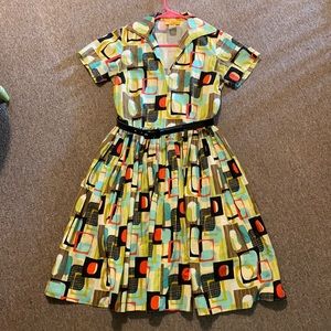 Bernie Dexter Drive-in Dress in Go Retro